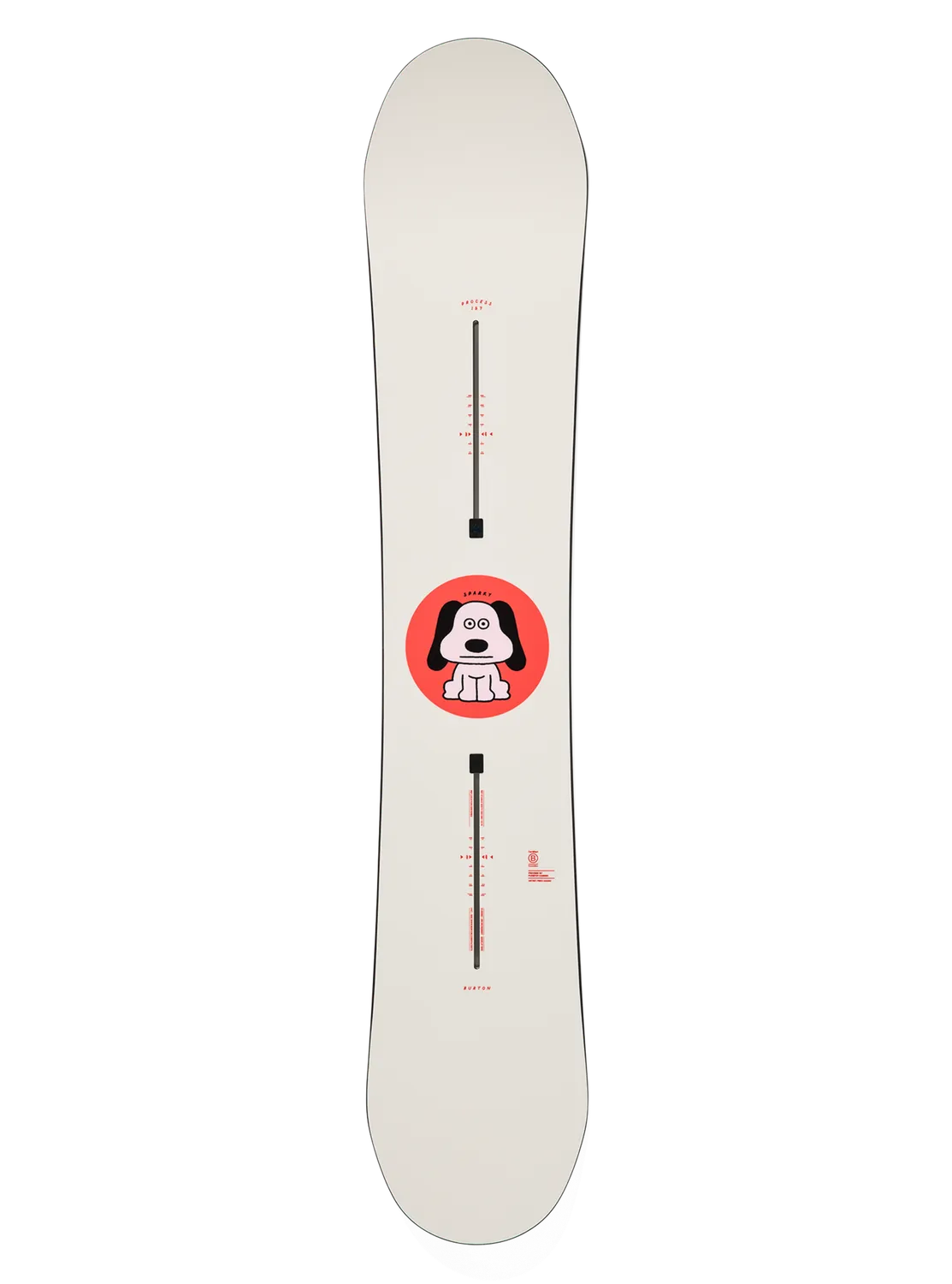 Burton Process snowboard 155 twin poppig
