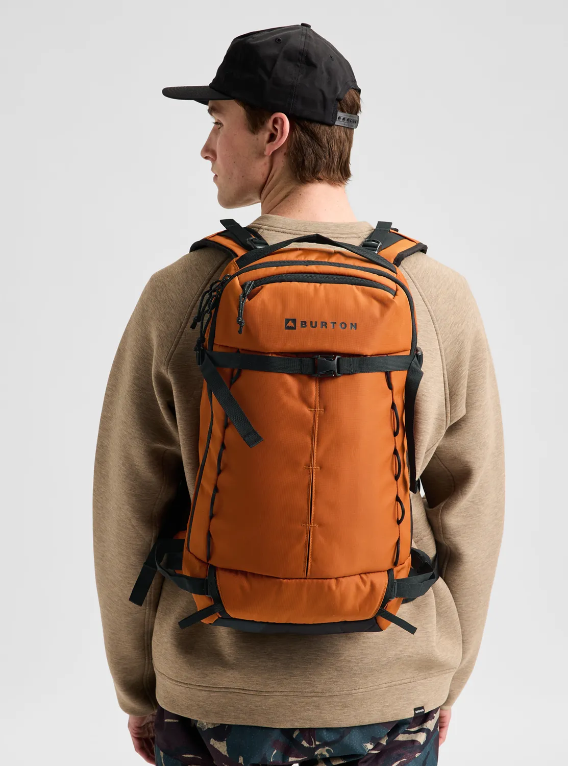 Burton Sidehill 18L ryggsäck True Black lågprofil