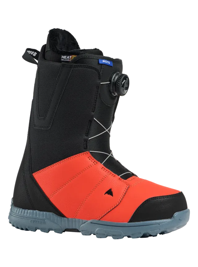 Burton Moto BOA snowboardboots herr Svart 9 mjuk flex