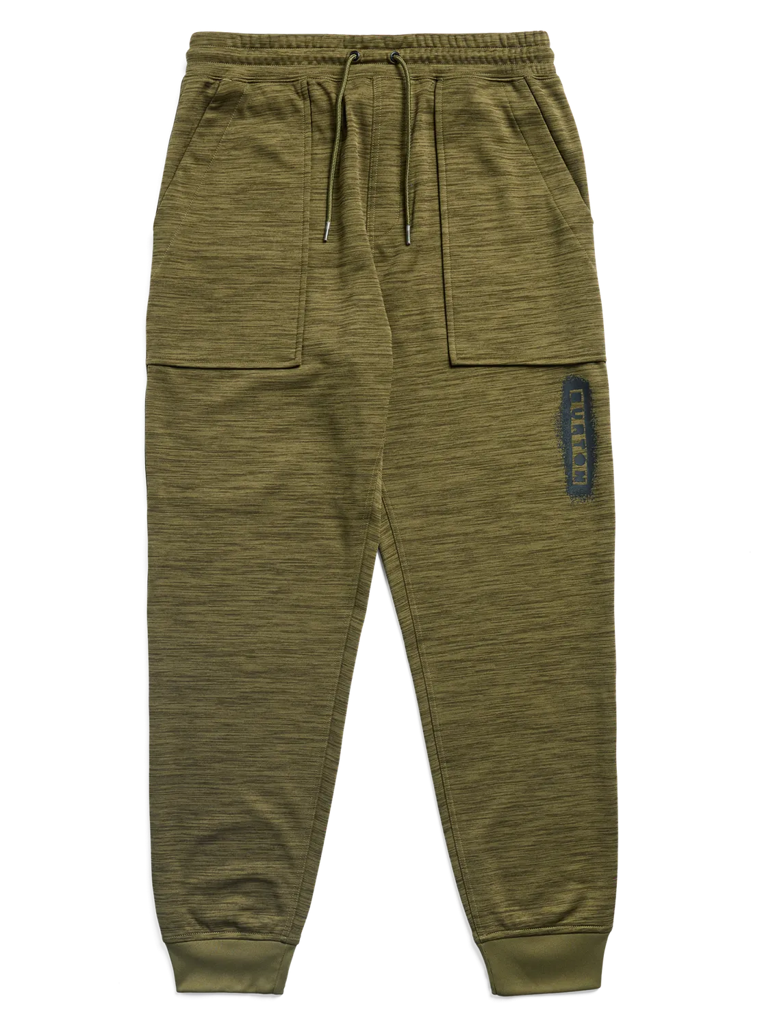 Burton Oak fleecebyxor Dried Moss Heather mjuka