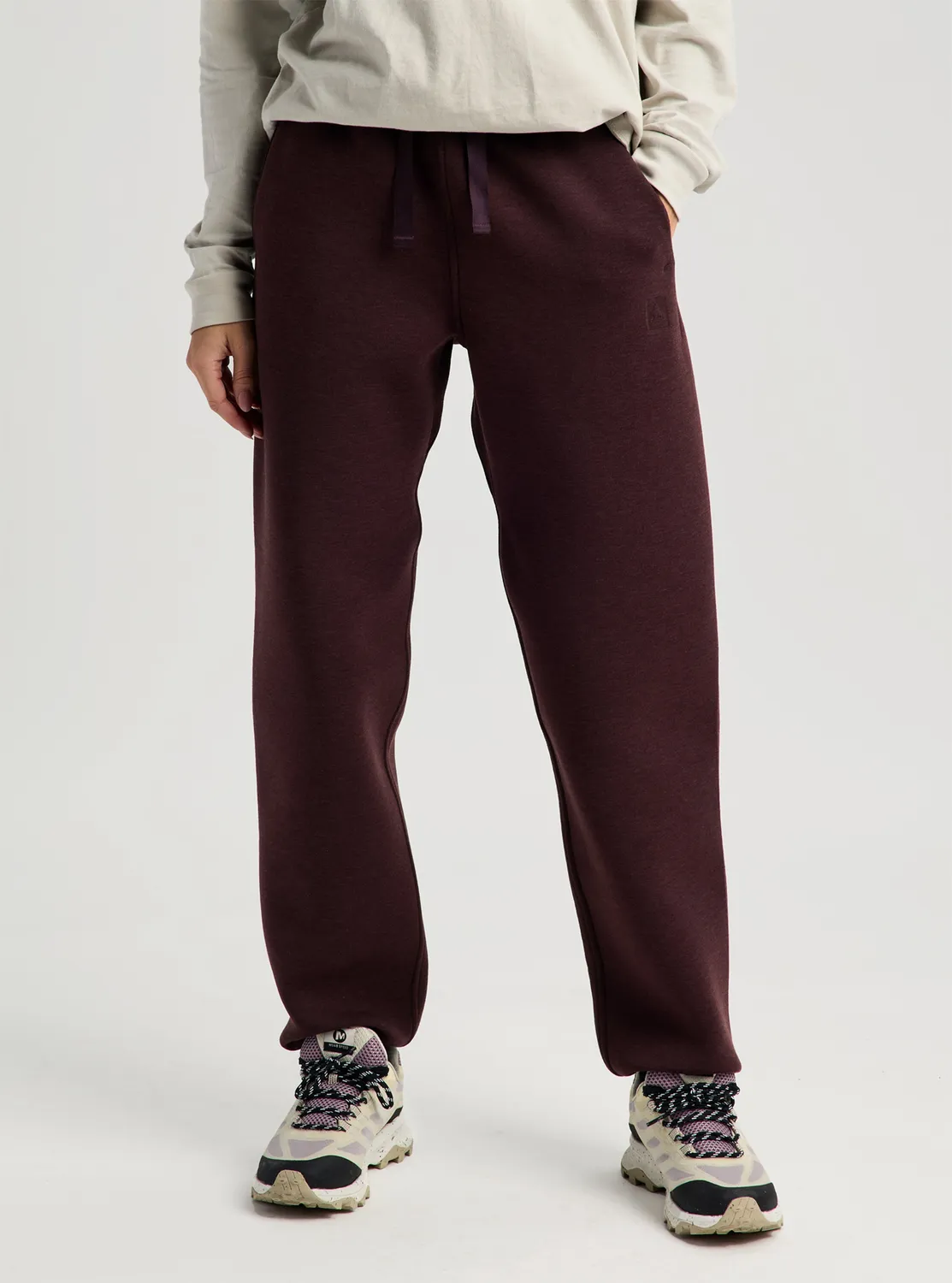 Burton SpaceCloud byxor dam True Black Heather mjuka