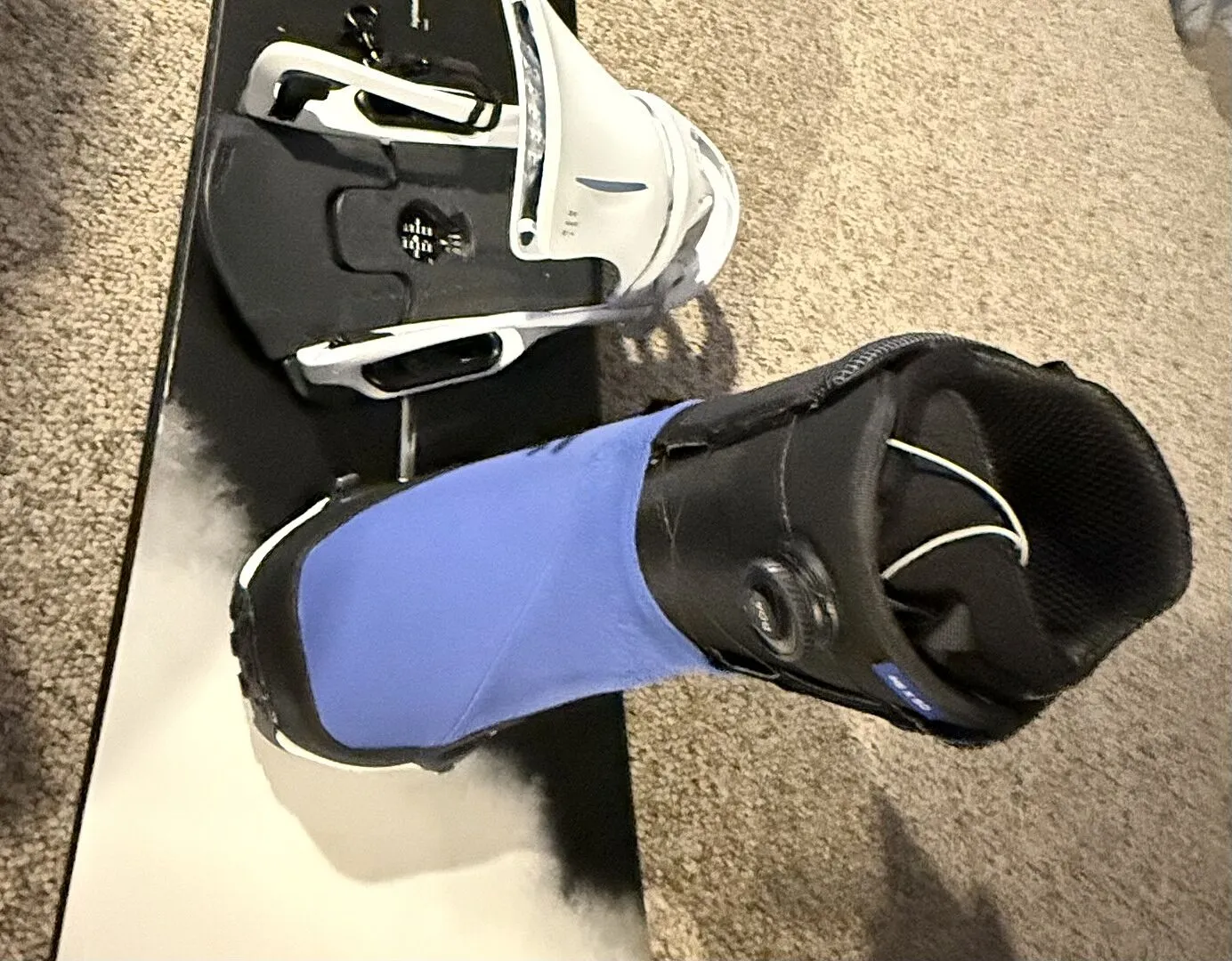 Burton Highshot X Step On snowboardboots Selvedge Blue styva