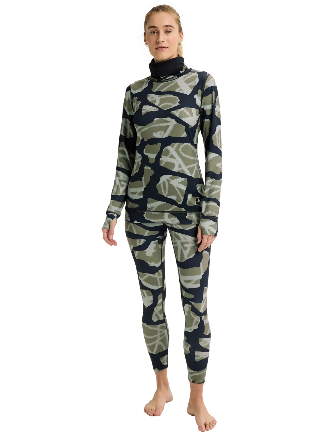 Burton Midweight Base Layer underställströja True Black
