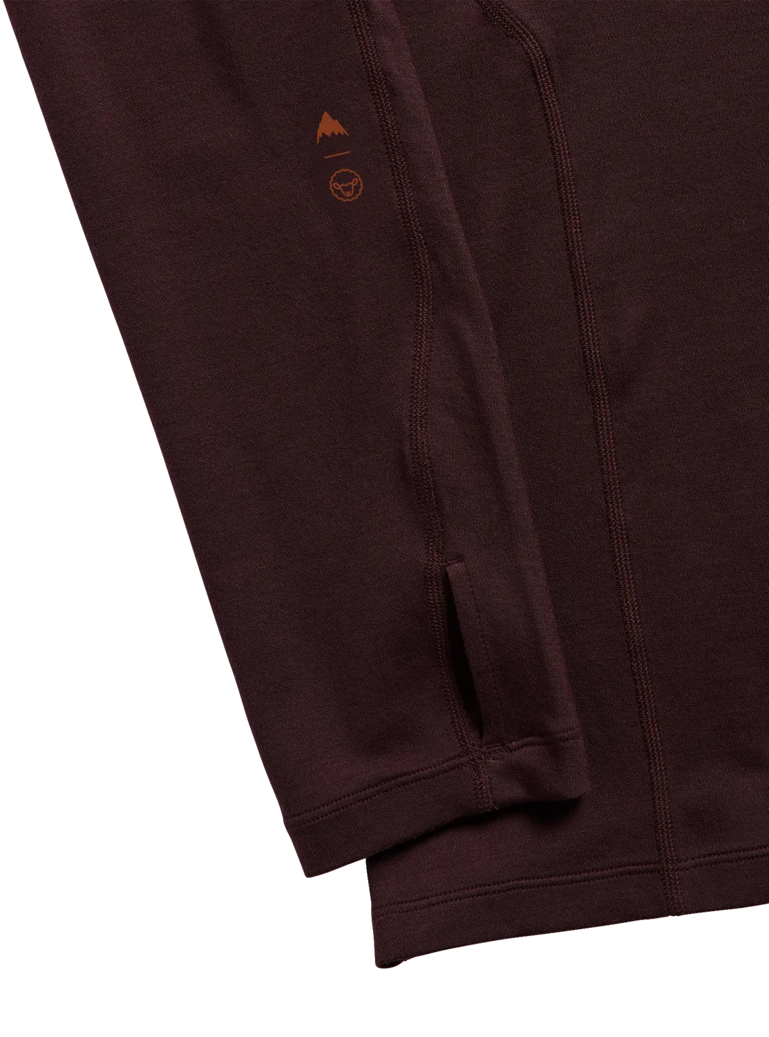 Burton Merino Blend Midweight underställströja Mineral Blue