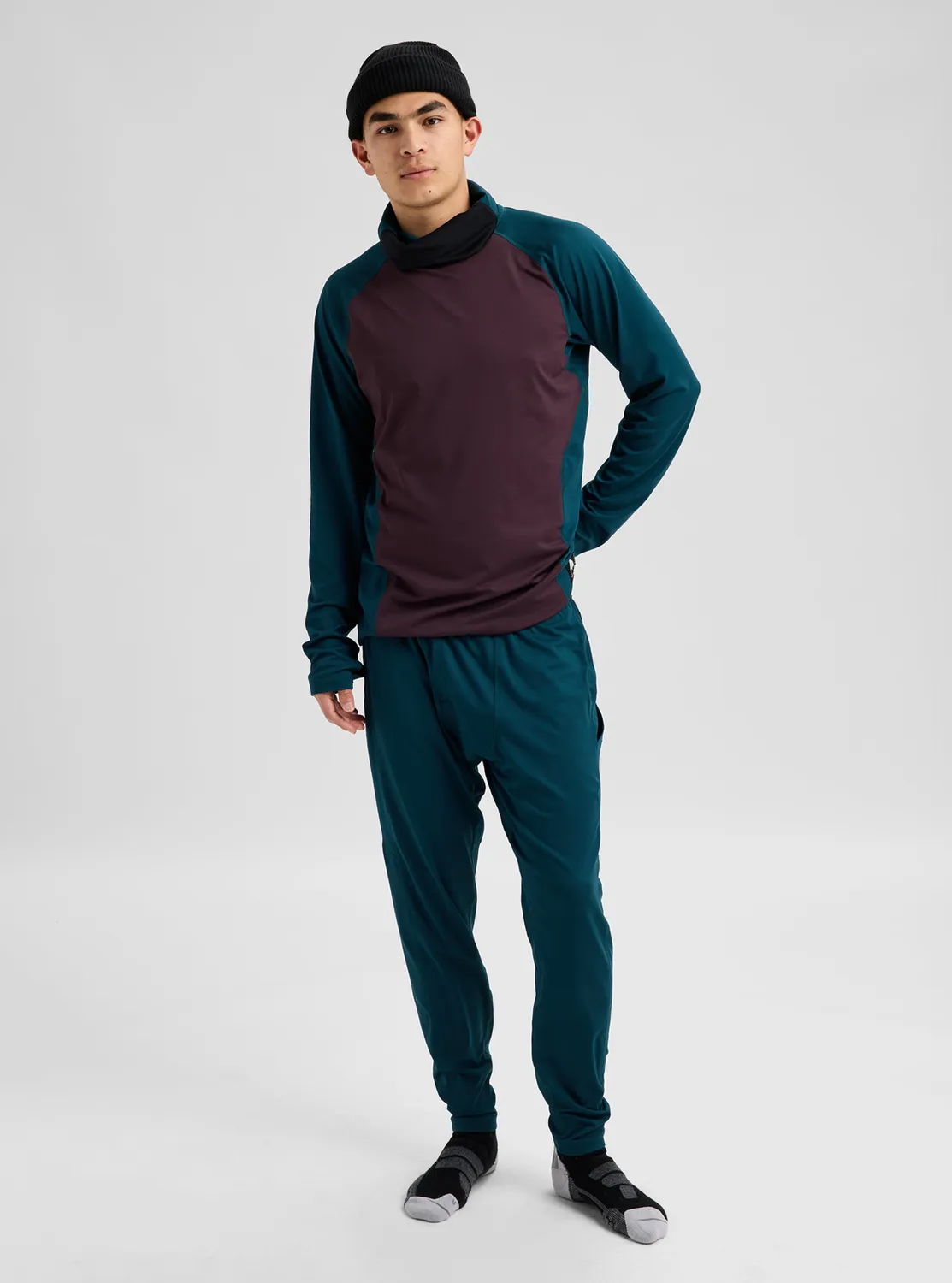 Burton Midweight Base Layer underställsbyxor herr True Black varm
