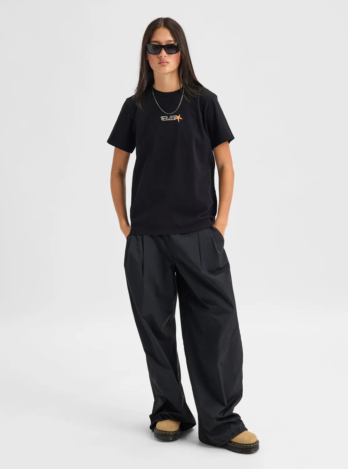 Burton Blossom 27 t-shirt True Black ekologisk