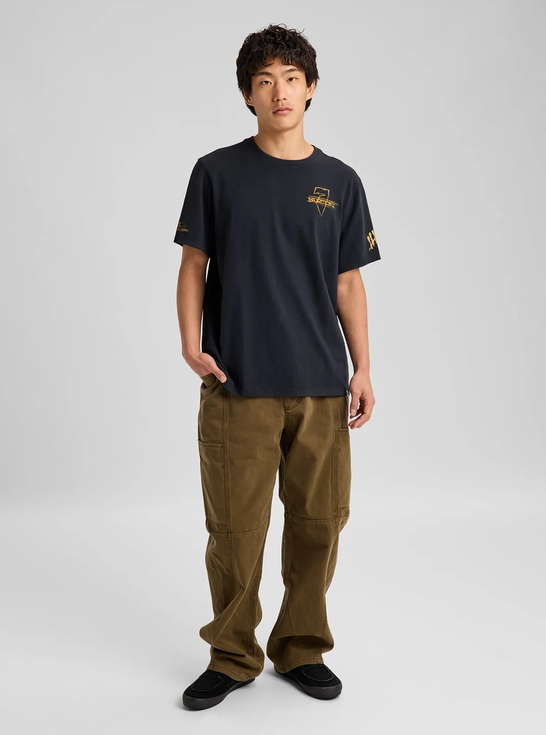 Burton Jason B Seven t-shirt True Black kort ärm
