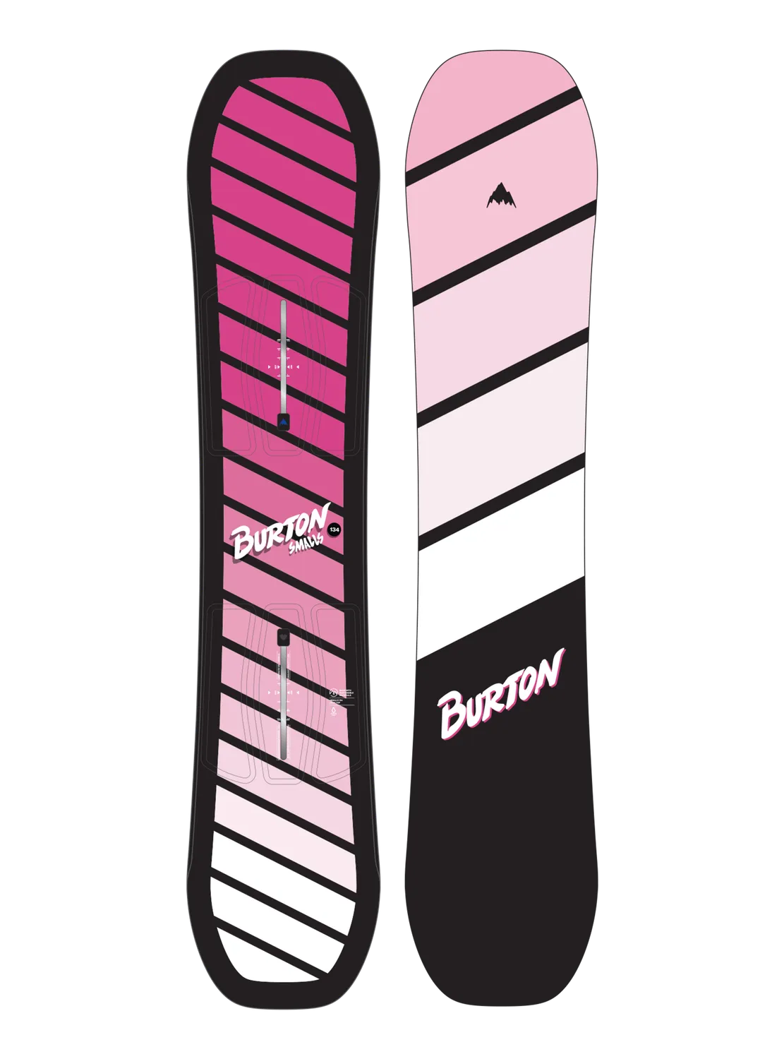 Burton Smalls Flat Top snowboard Blå 125 mjuk flex
