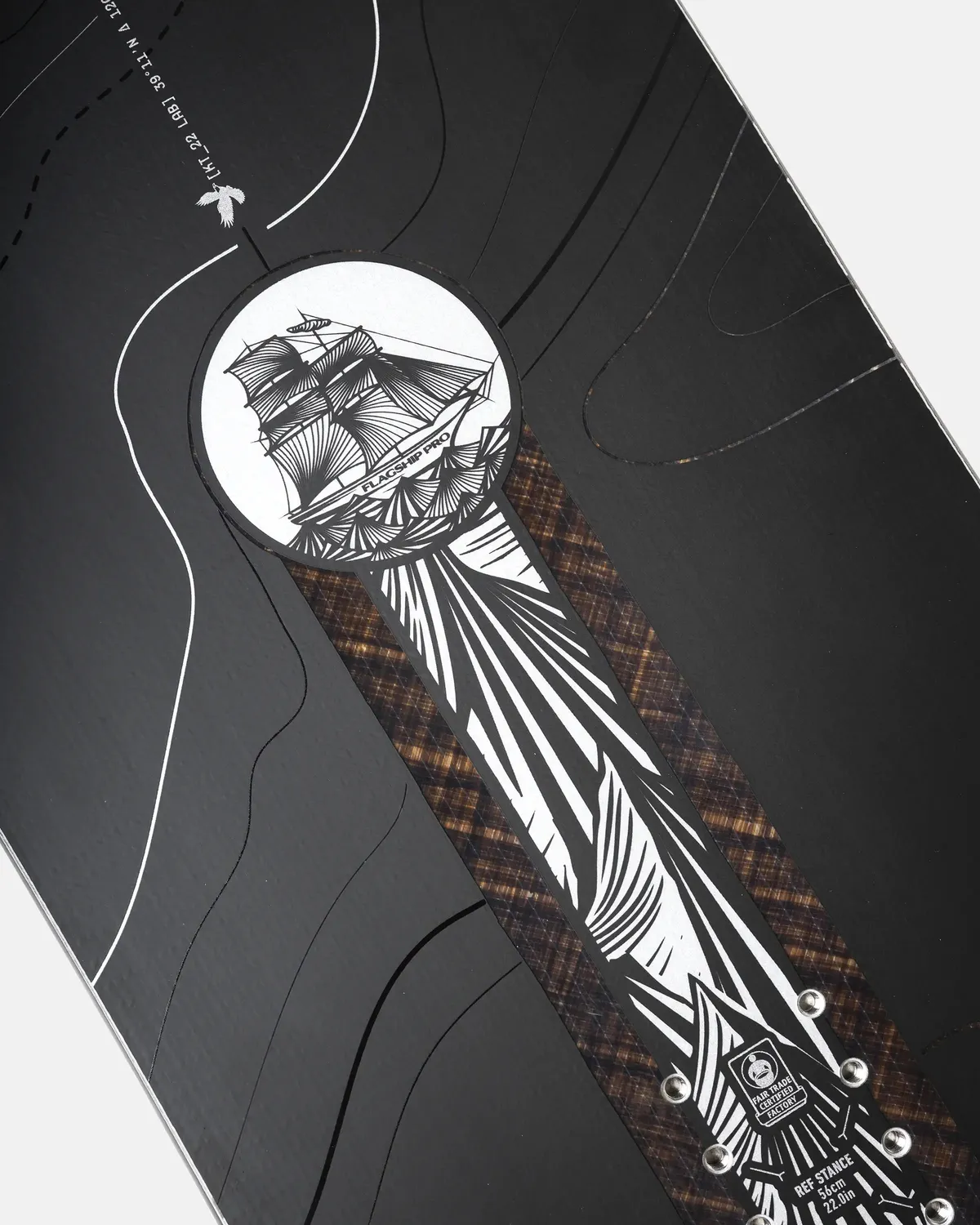 Jones Flagship PRO snowboard herr styv freeride