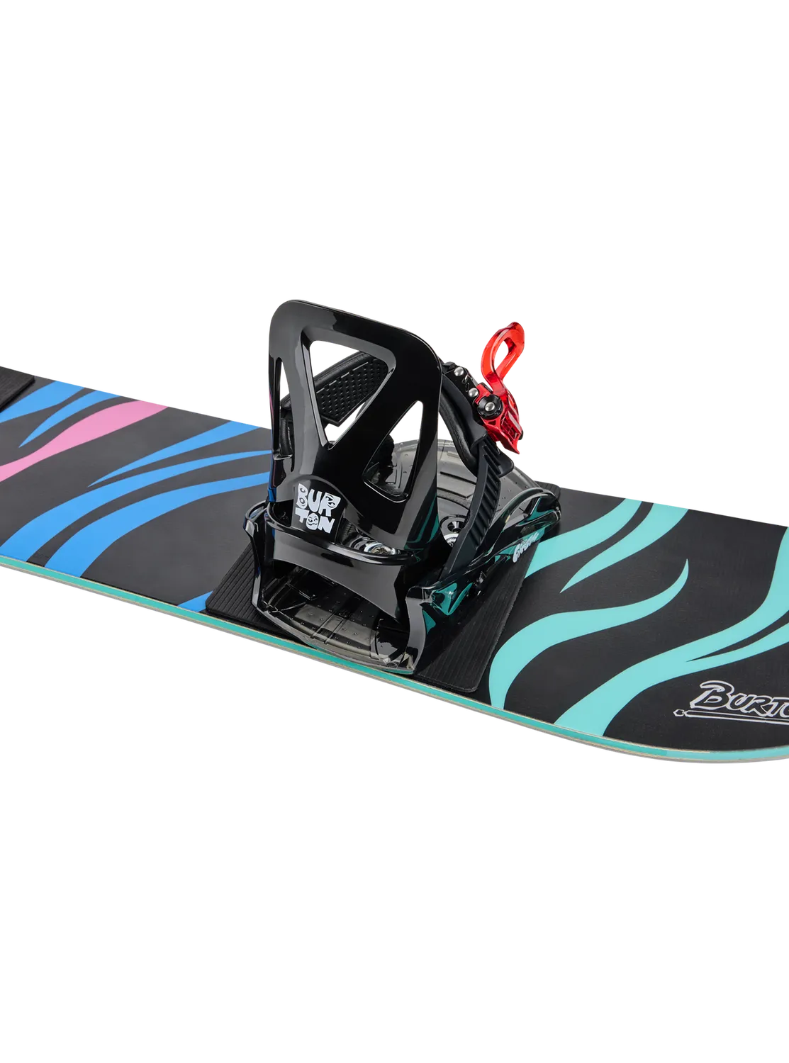 Burton Grom Disc snowboardbindning barn svart mjuk