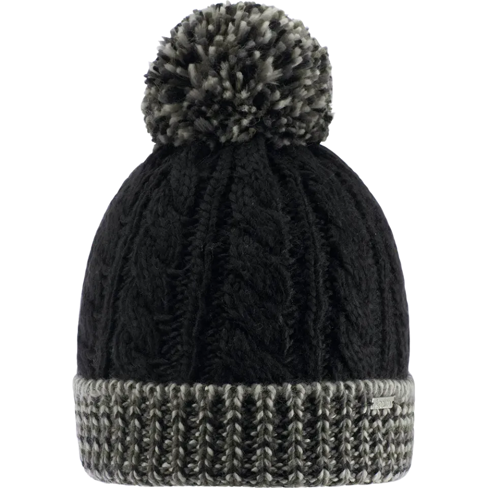 Cairn Mathis Hat barnmössa black multicolored tofs