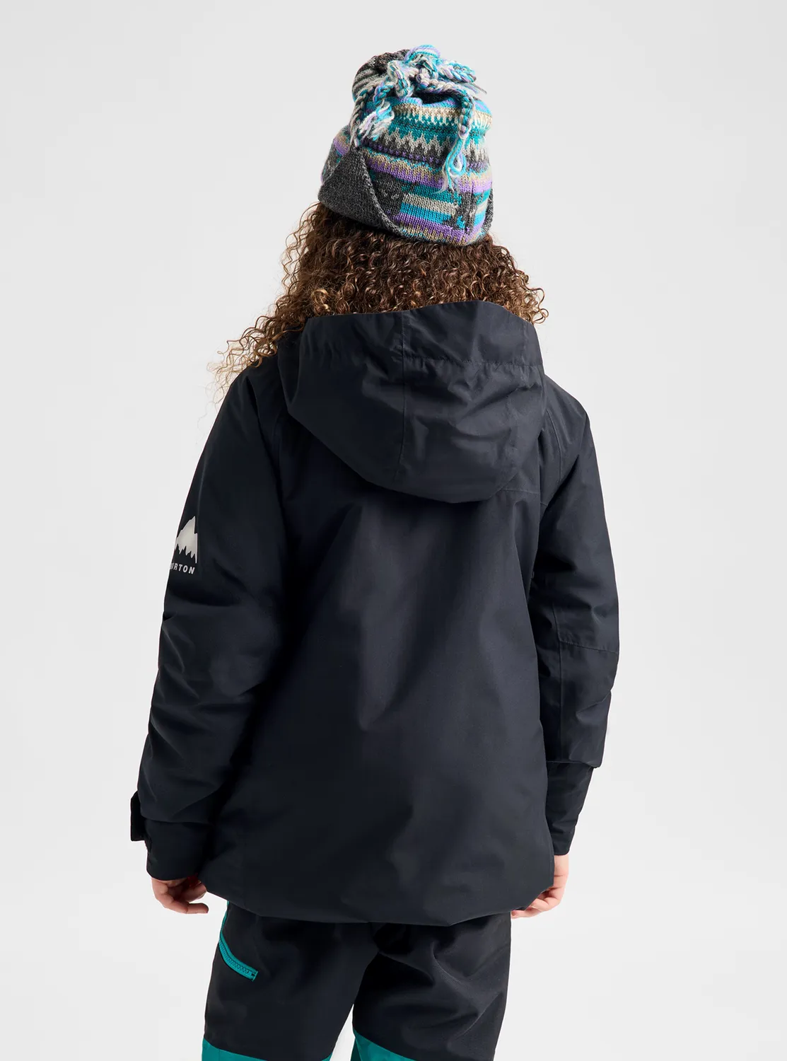 Burton Powline Gore-Tex 2L jacka barn teal svart