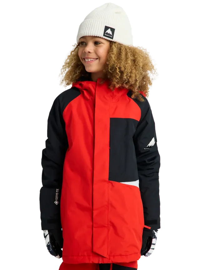 Burton Powline Gore-Tex 2L jacka barn flame scarlet