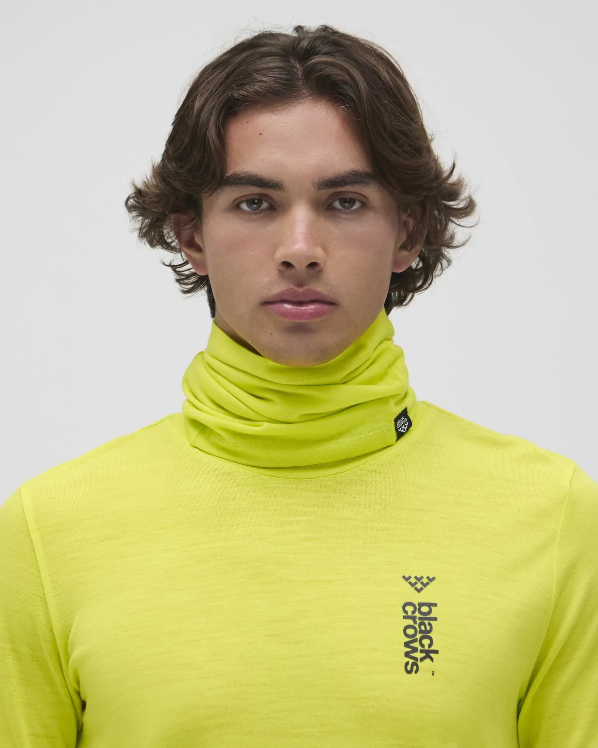 Black Crows Merino Wool Necktube halstub svart unisize