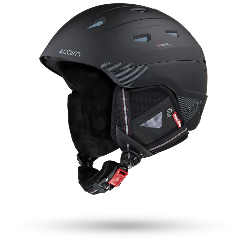 Cairn Sport Xplorer Pure skidhjälm black lätt hybrid