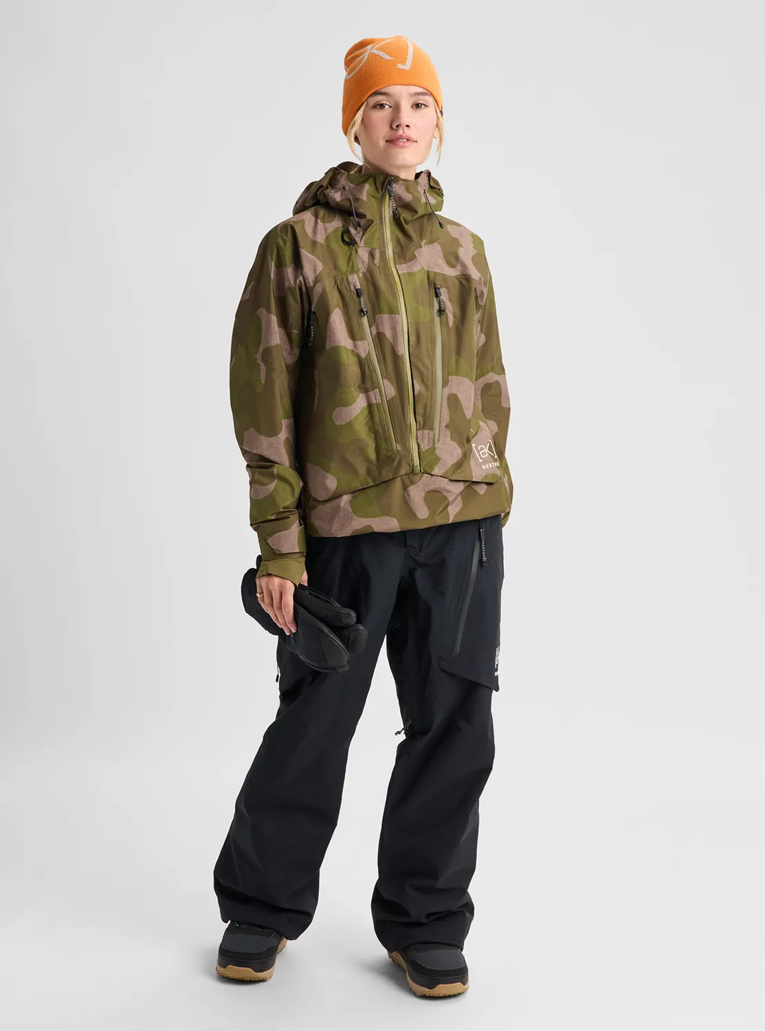 Burton [ak] Cyclic anorak dam svart S vattentät
