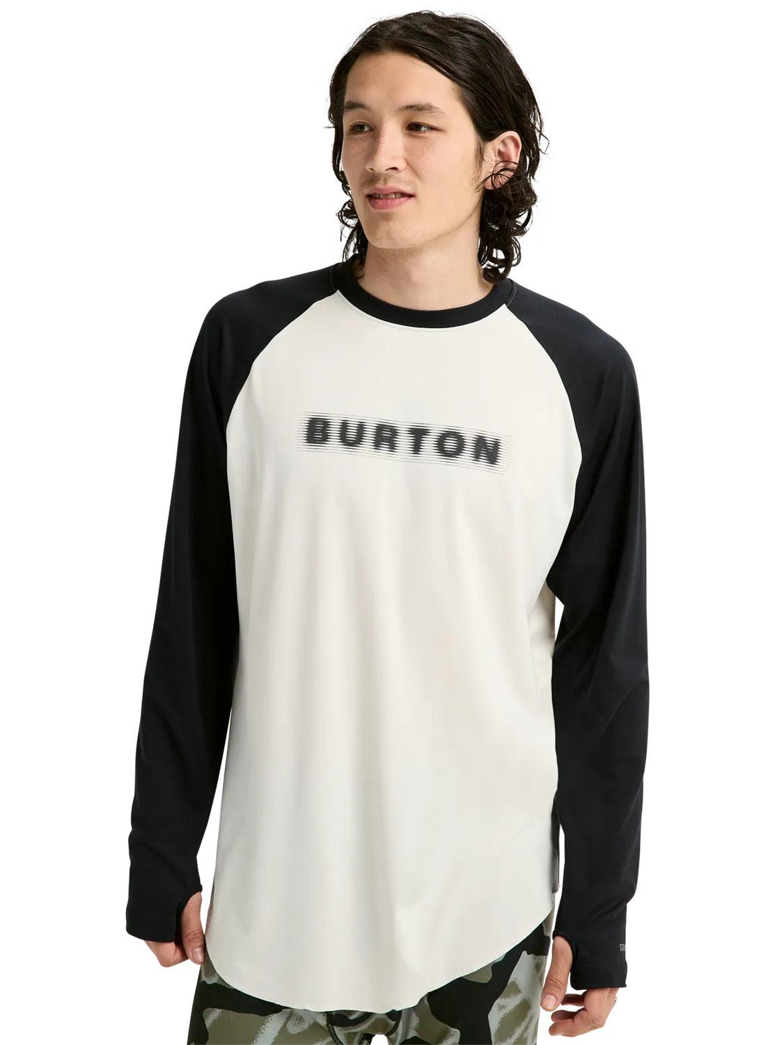 Burton Roadie underställströja herr Stout White Graffiti