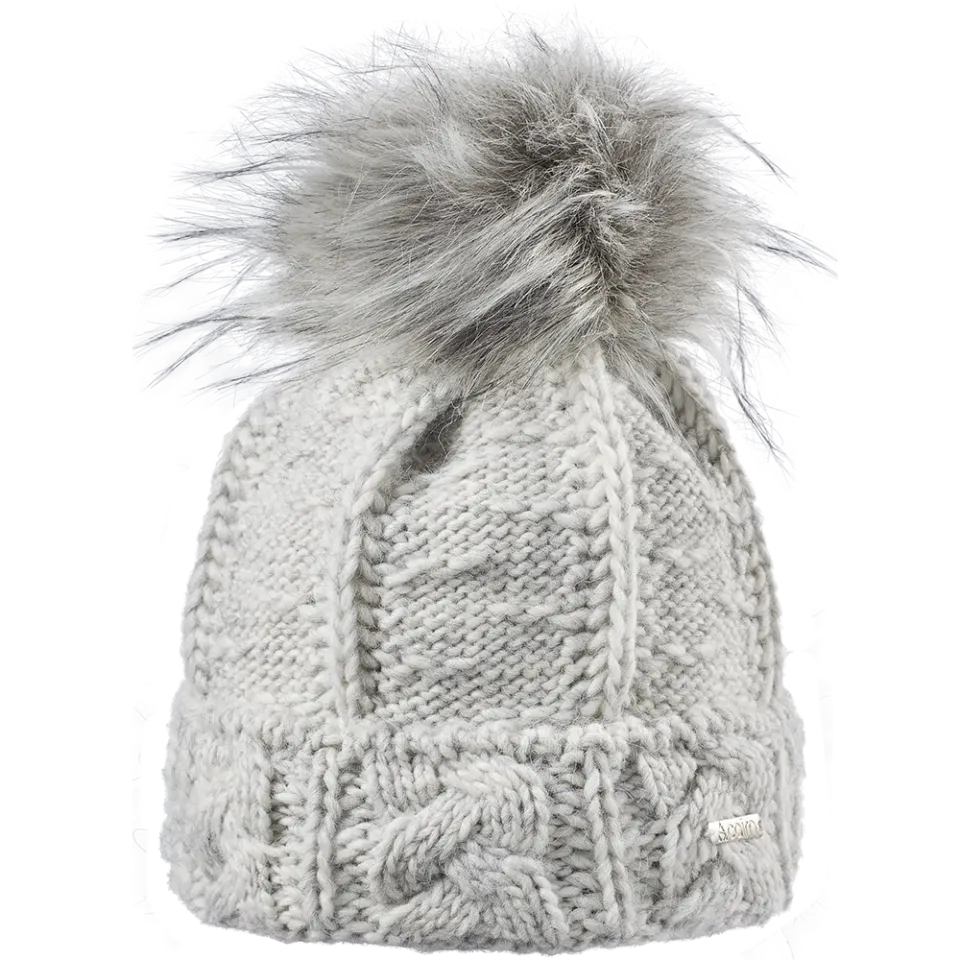 Cairn Sport Sandra mössa white hat ull med pompom