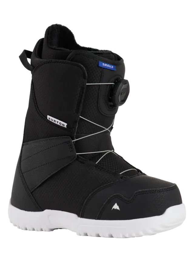 Burton Smalls BOA snowboardboots barn svart stelhet mjuk