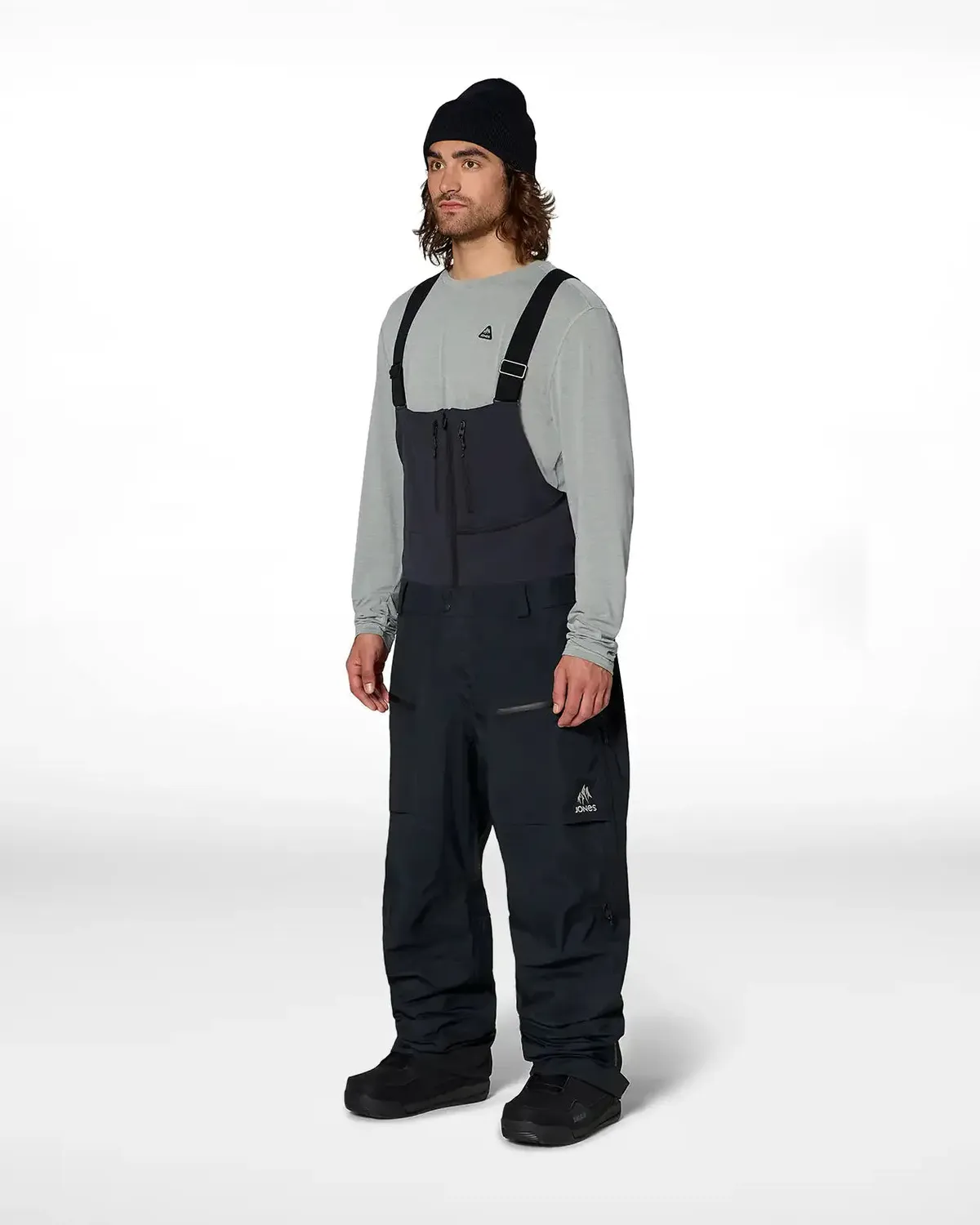 Jones Higher GORE-TEX 3L hängselbyxor herr röd