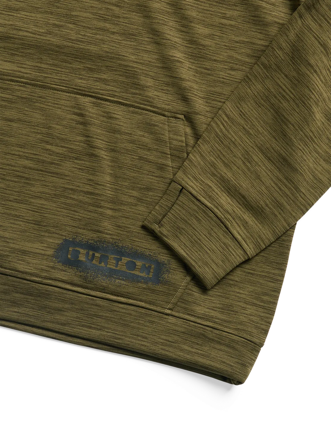 Burton Oak huvtröja Seersucker Camo herr fleece