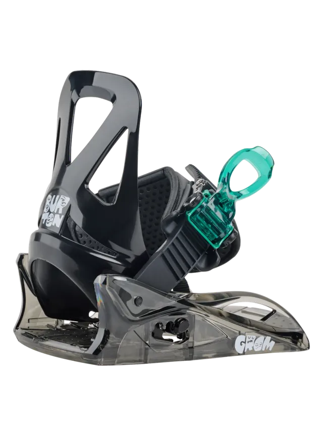 Burton Mini Grom Disc snowboardbindning Grön S barn