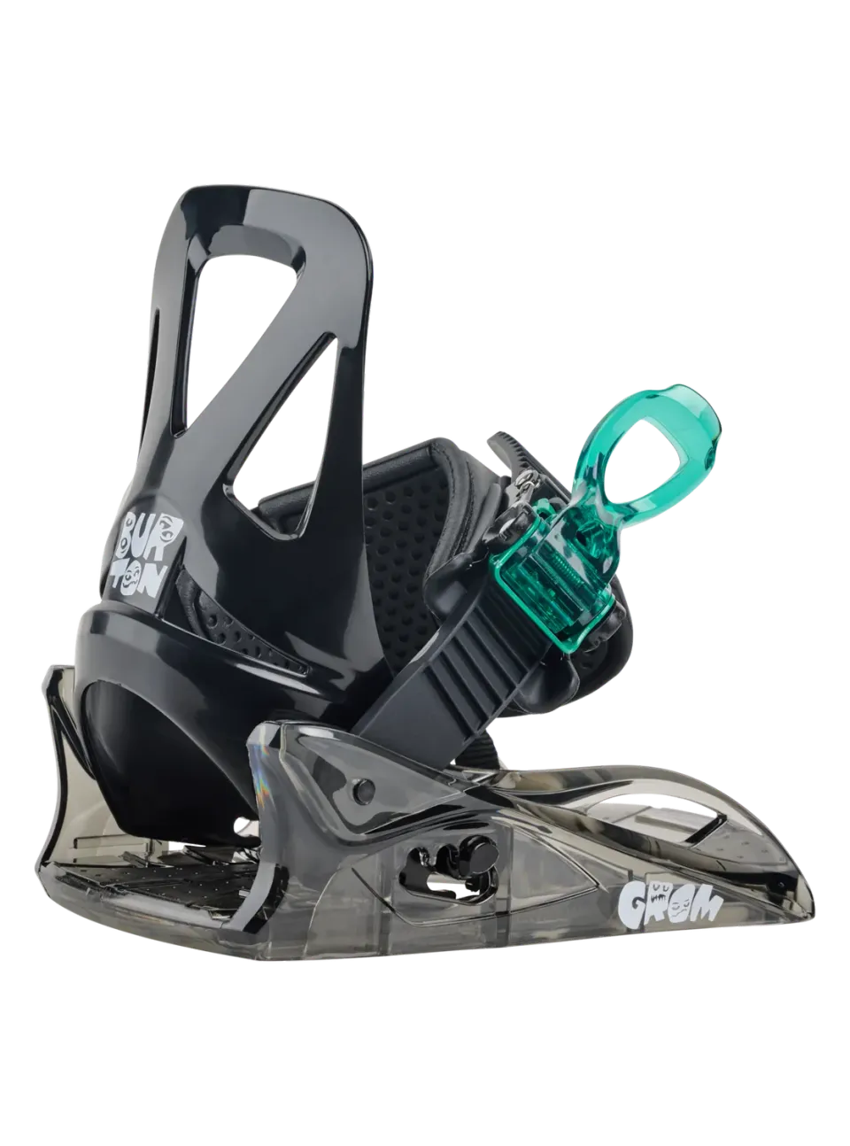Burton Mini Grom Disc snowboardbindning Grön S barn