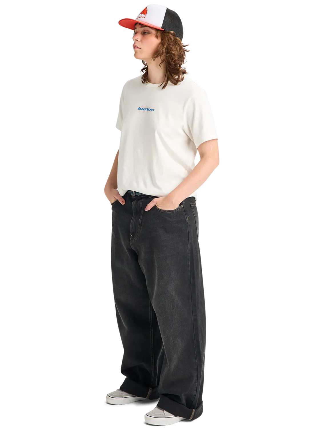 Burton Hippocrene t-shirt Stout White ekologisk