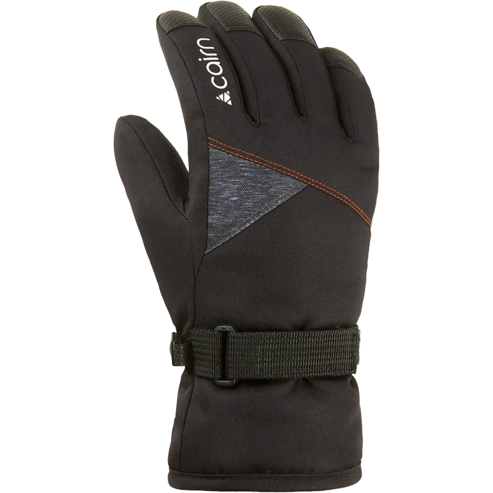 Cairn Optima Pure J skidhandskar black bright red junior