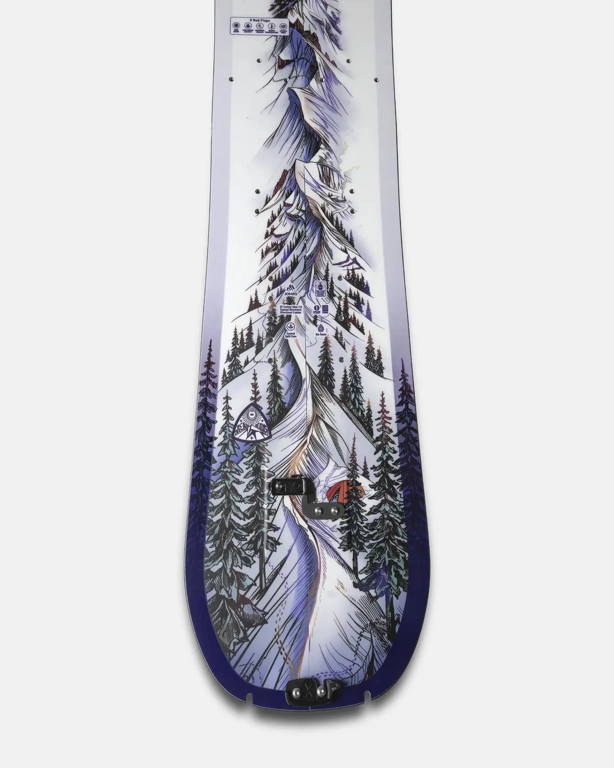 Jones Dream Weaver 2.0 splitboard dam 148 puder