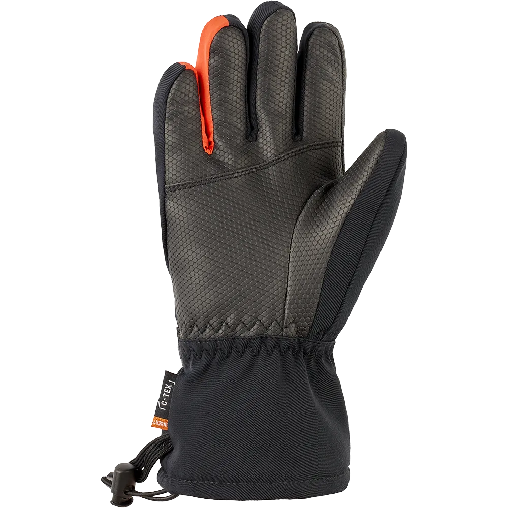 Cairn Sport Olympus Pure J Black Scarlet skidhandskar junior