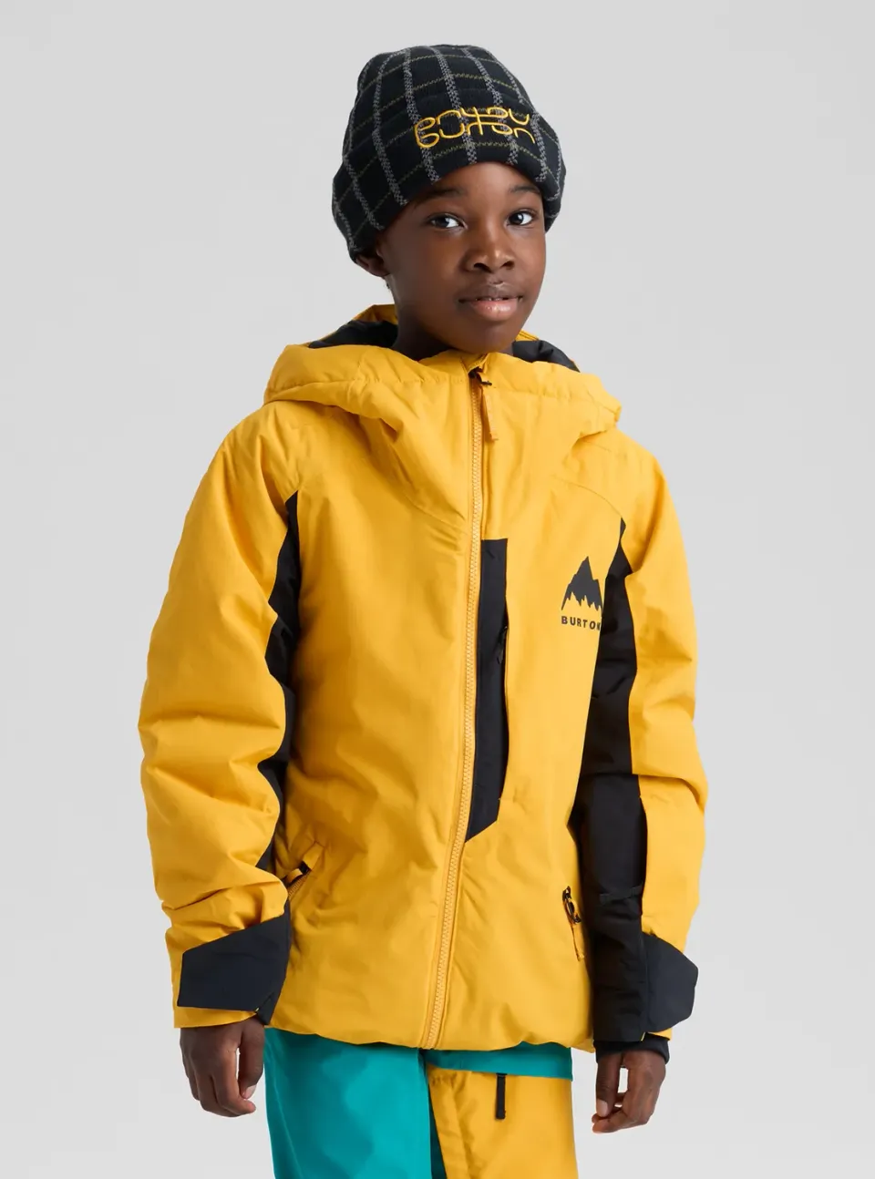 Burton Hillslope 2L barnjacka True Black vattentät