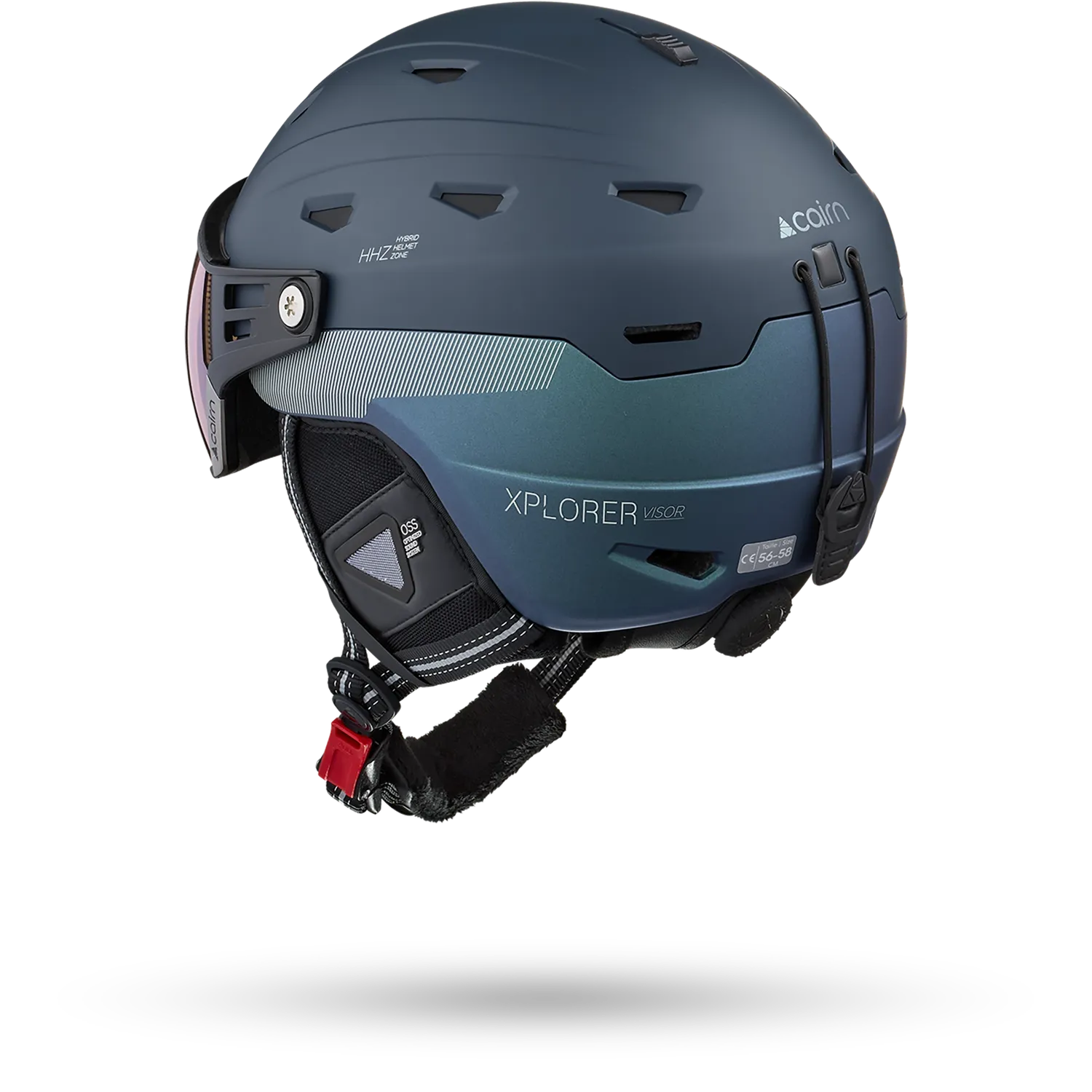 Cairn Xplorer Visor Evolight NXT skidhjälm mat eclipse
