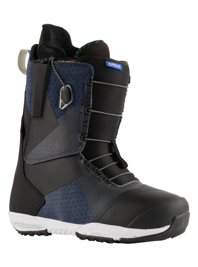 Burton Supreme snowboardboots dam svart styv pro-modell