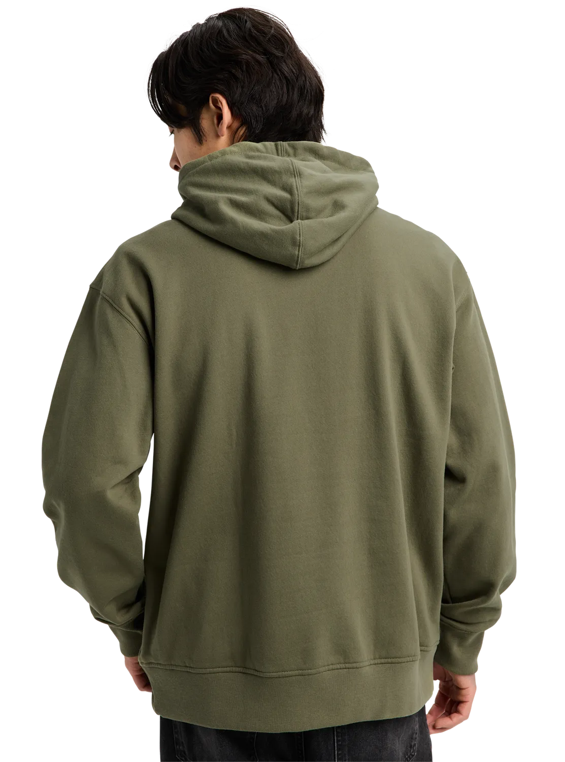 Burton Moretown Pullover Hoodie Forest Moss ekologisk