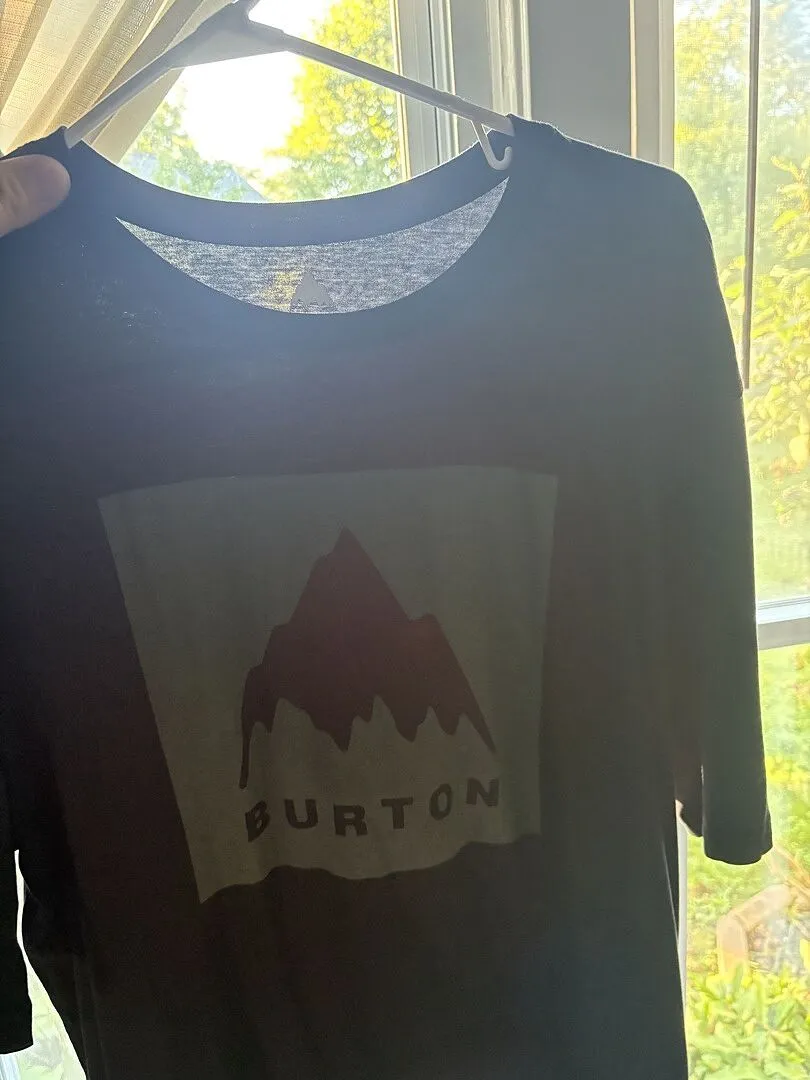 Burton Classic Mountain t-shirt geranium red mjuk