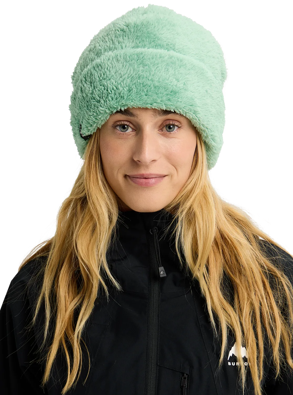 Burton High Pile mössa Soft Sage oversize fleece