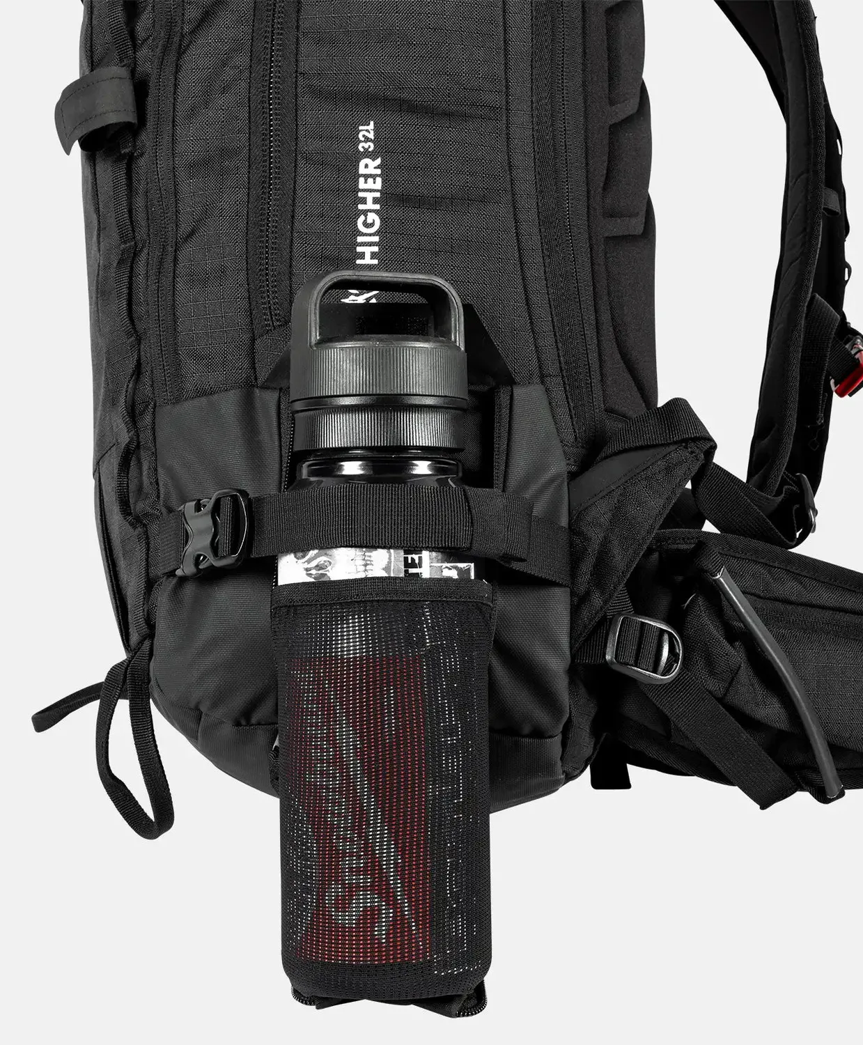 Jones Higher 32L ryggsäck Stealth Black teknisk tur