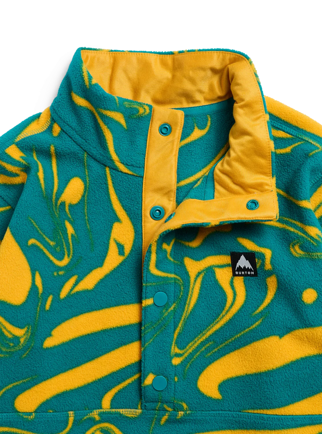 Burton Cinder fleeceanorak barn True Black fleece