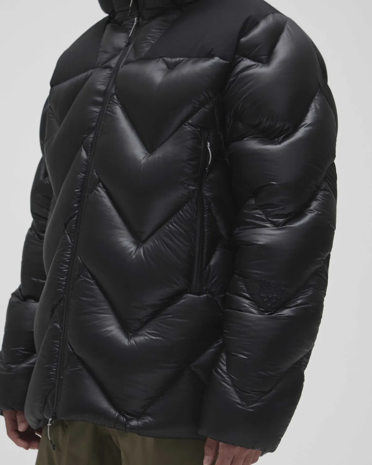 Black Crows Big Plumis dunjacka svart unisex