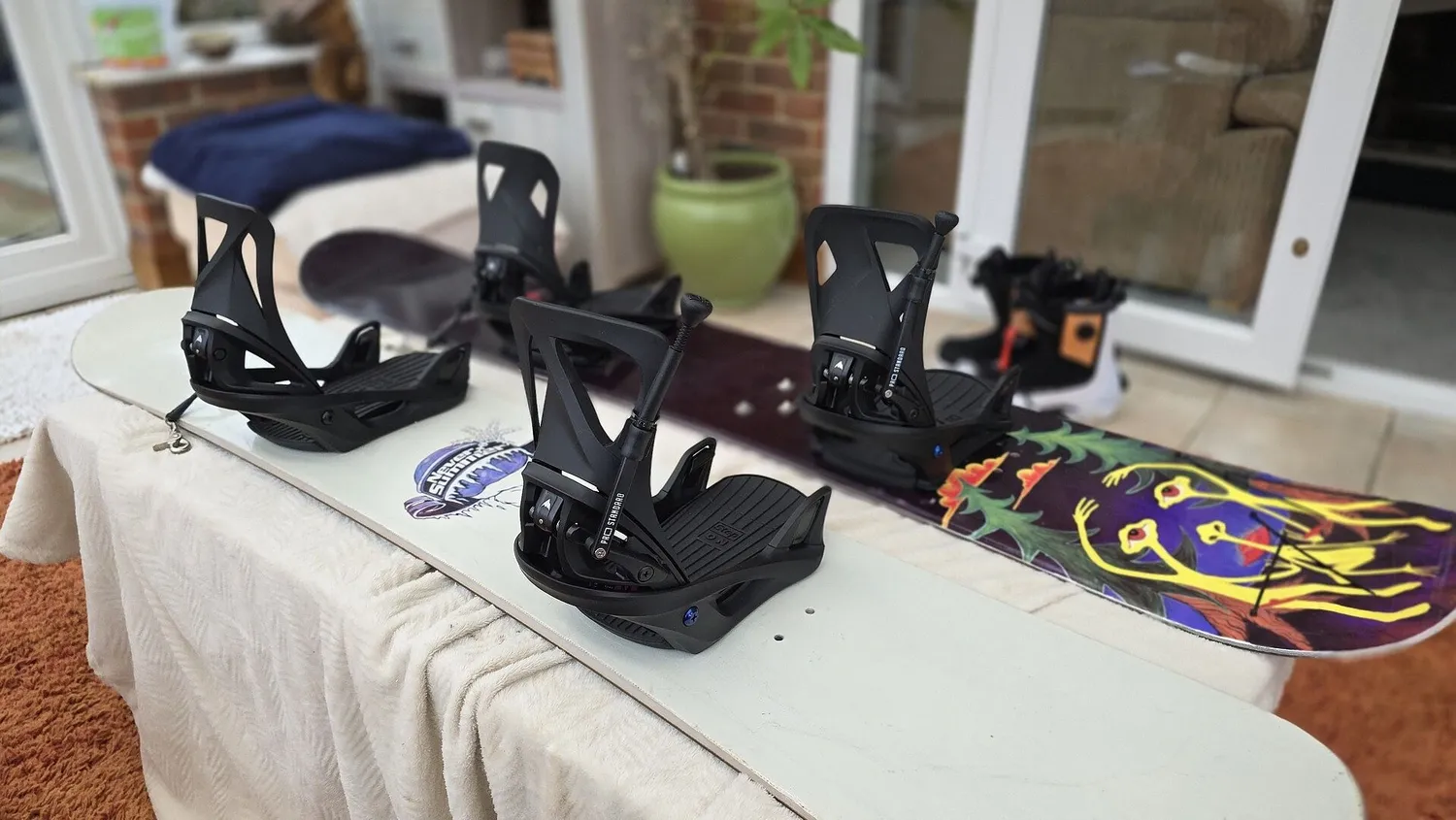Burton Step On snowboardbindning dam Black M