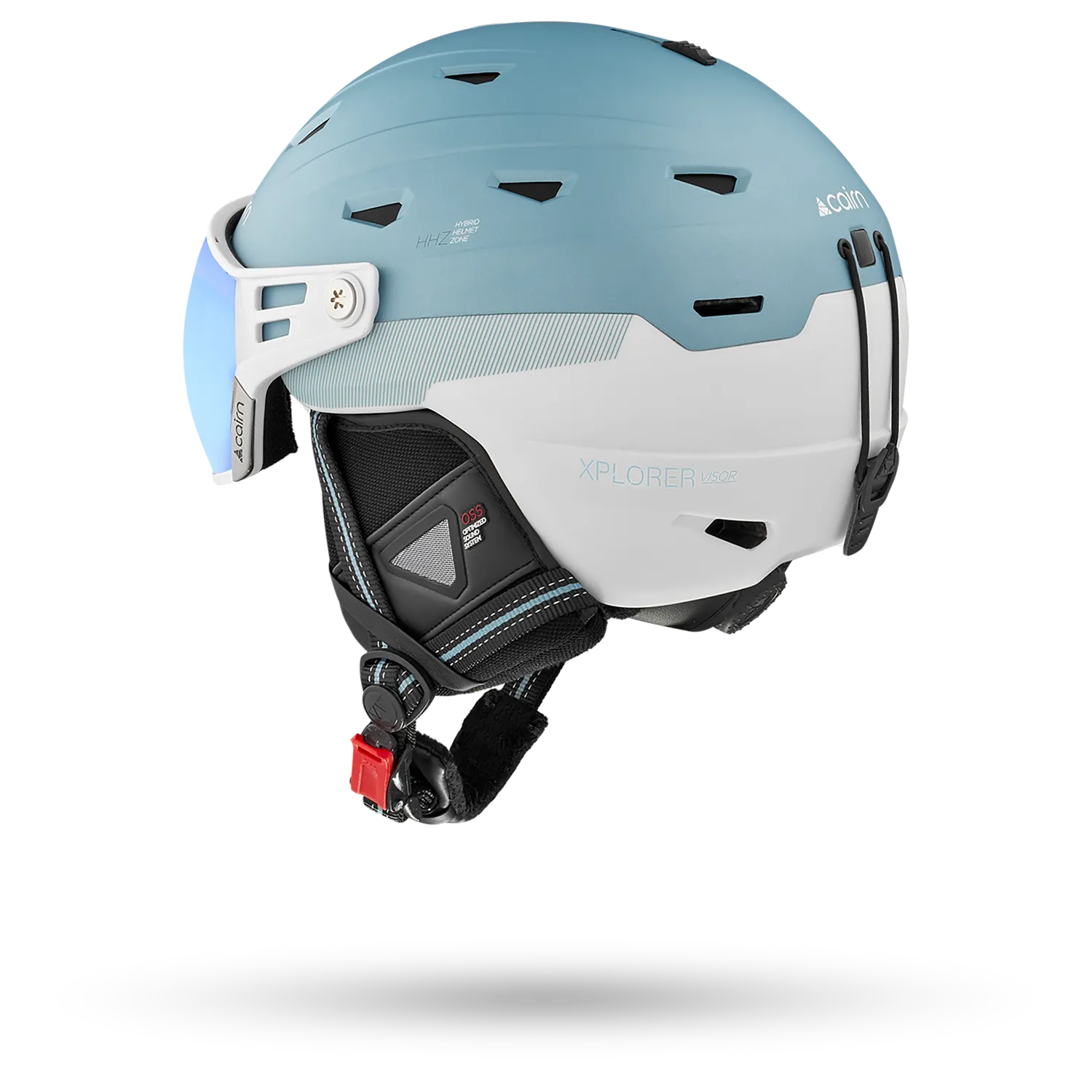 Cairn Xplorer Visor Evolight NXT skidhjälm eucalyptus
