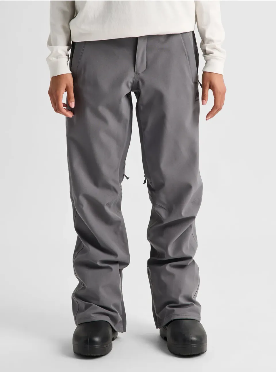 Burton Jet Ridge 2L skidbyxor dam gotham gray isolerade