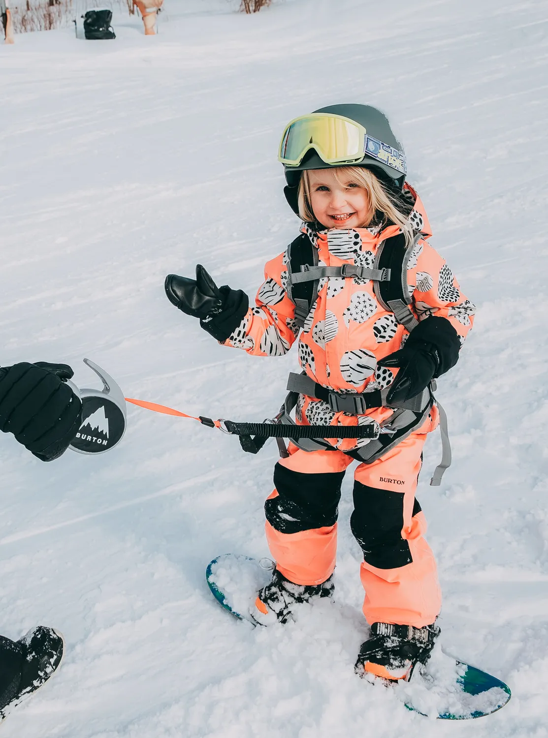 Burton MDXONE snowboardsele barn svart OS justerbar