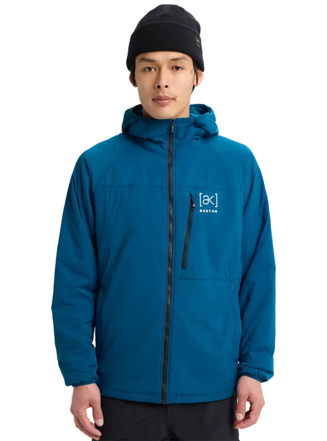 Burton [ak] Helium Hooded Stretch isoleringsjacka Blue Teal