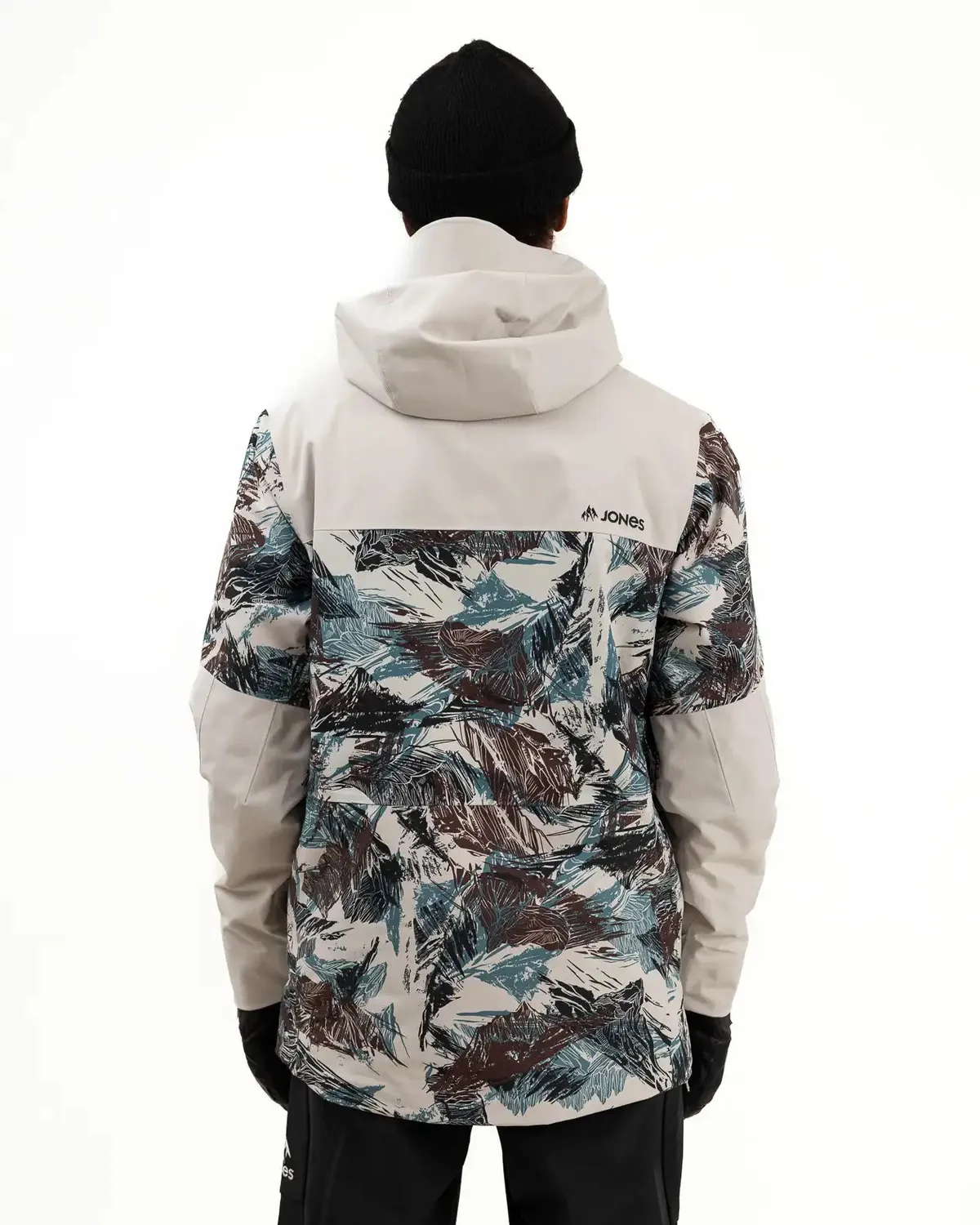 Jones MTN Surf Recycled Parka 2026 jacka herr Stealth Black 20K