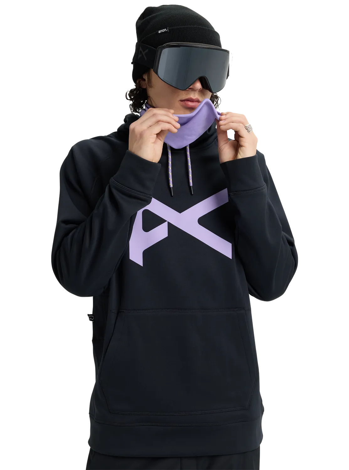 Burton Anon MFI Pullover hoodie Hyper Lilac
