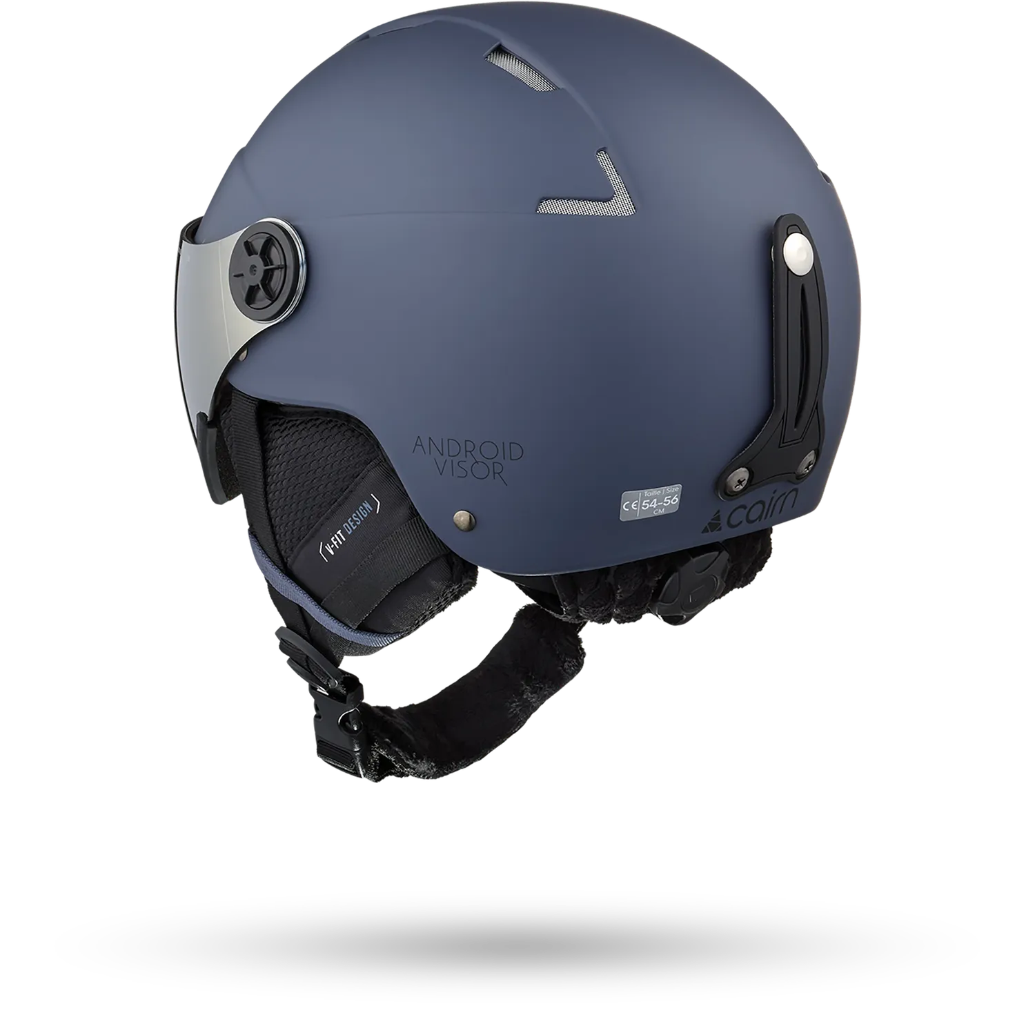 Cairn Sport Android Visor skidhjälm mat night OTG