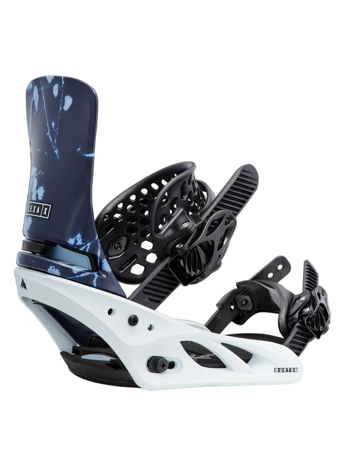 Burton Lexa X snowboardbindning Cyanotype Floral responsiv