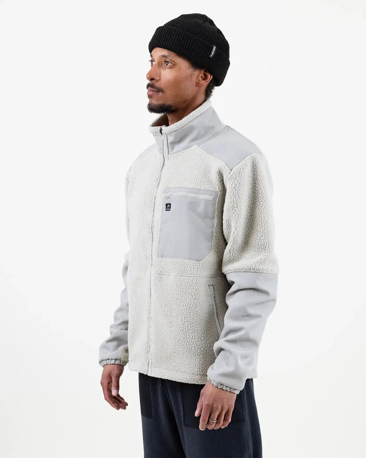 Jones Base Camp Recycled Fleece 2026 fleecejacka moss green